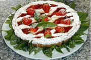 Crostata di fragole fresche